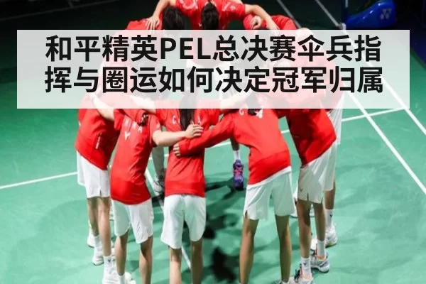 和平精英PEL总决赛伞兵指挥与圈运如何决定冠军归属